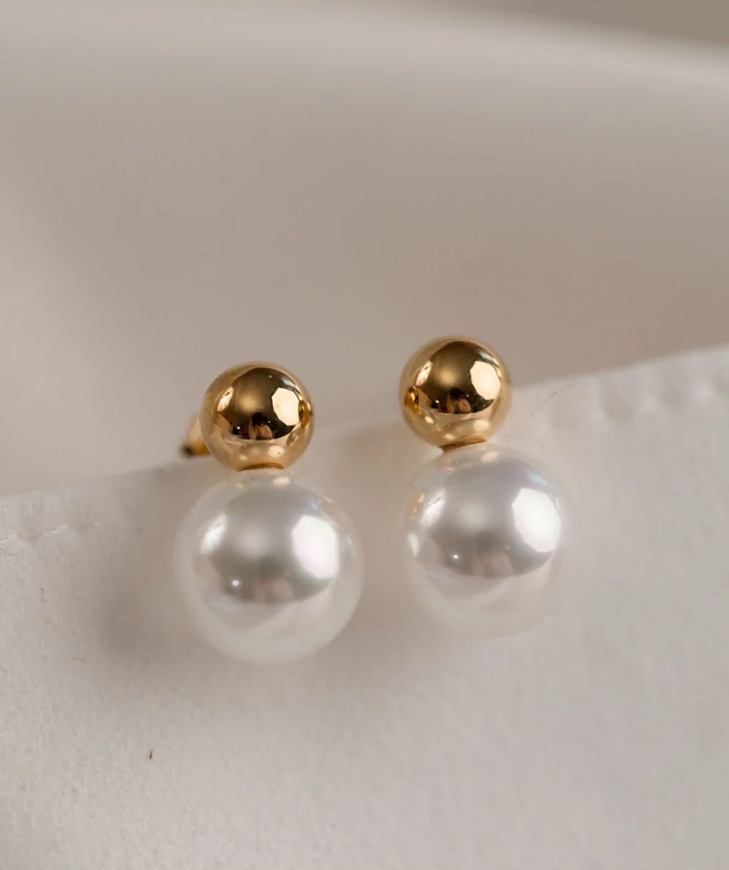 Pearl Ball Studs