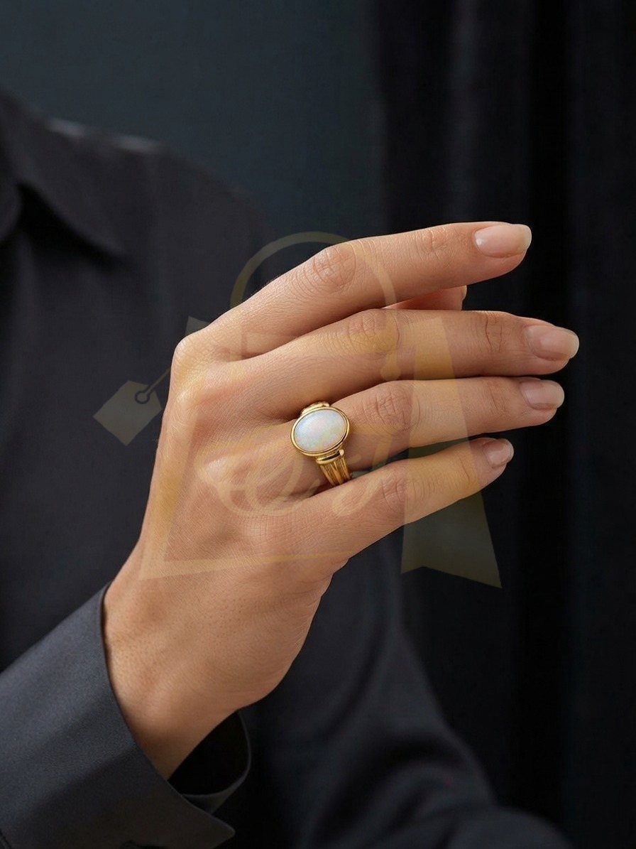 Round Multi Stone Ring
