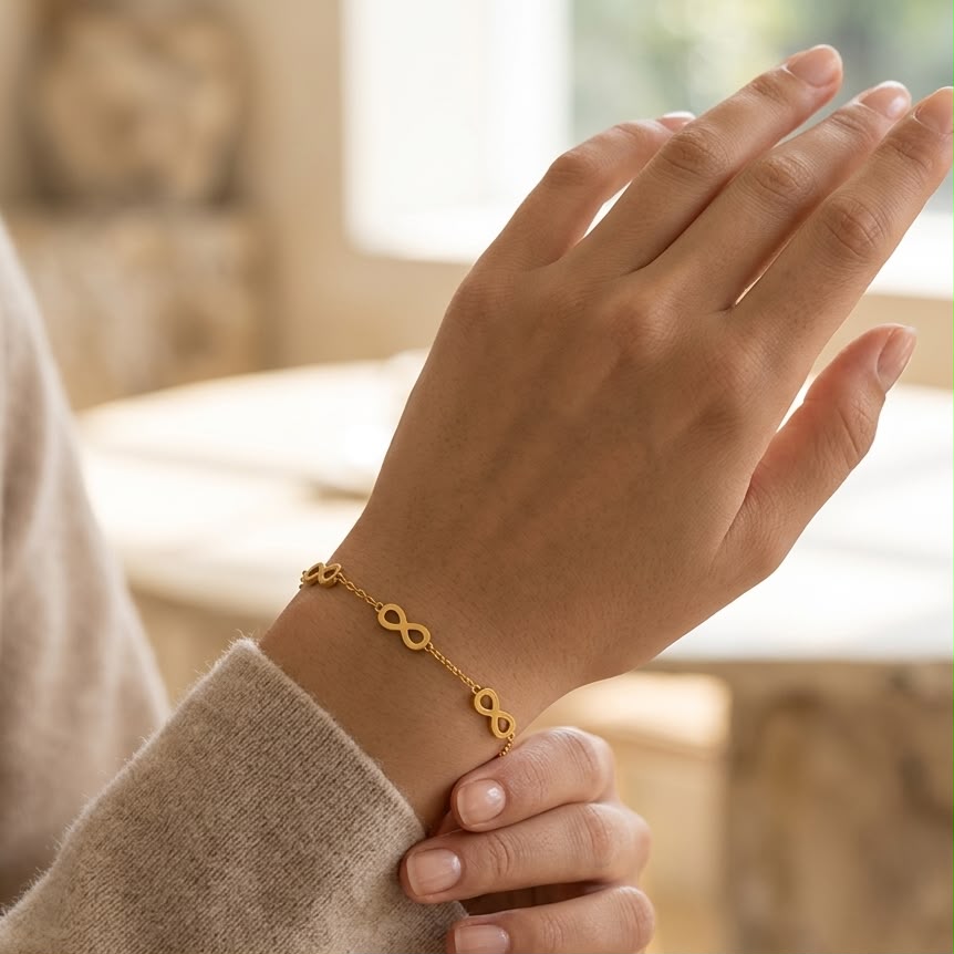 Infinity Chain Bracelet