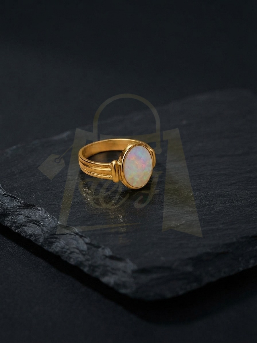 Round Multi Stone Ring